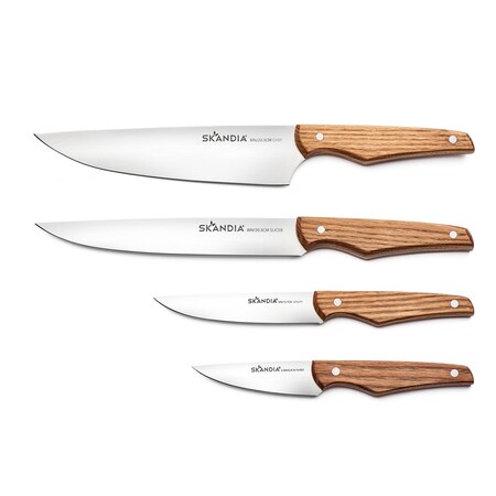 Hampton Forge Karlstad Ash 4 Pc Cutlery Set SCS63504GS